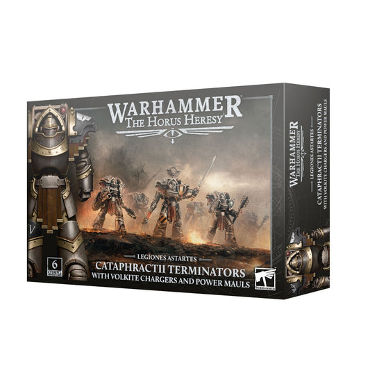 Warhammer: The Horus Heresy - Legiones Astartes Cataphractii Terminators with Power Mauls