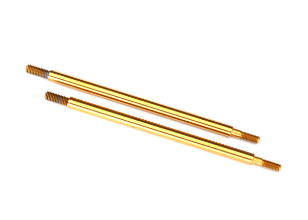 Traxxas 8463T 74mm TiN-Coated Rear Shock Shafts
