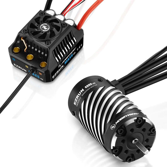 Hobbywing 38010803 Ezrun MAX6 G2 4990SD Motor Combo [HWI38010803]