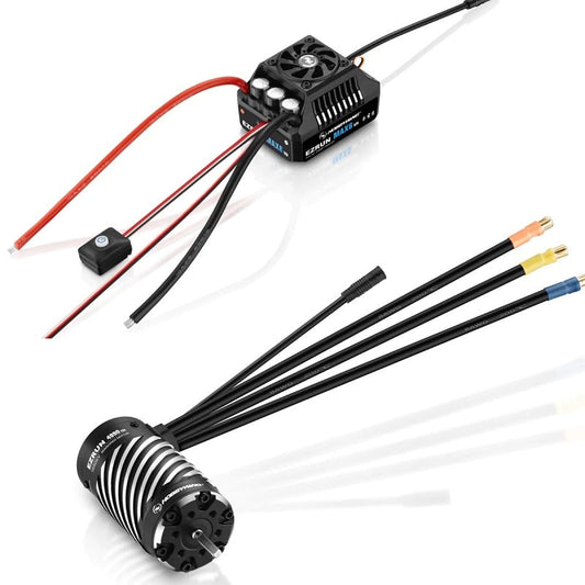 Hobbywing 38010803 Ezrun MAX6 G2 4990SD Motor Combo [HWI38010803]