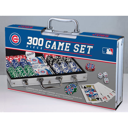 Chicago Cubs 300 Piece Poker Set by MasterPieces Puzzle Company INC