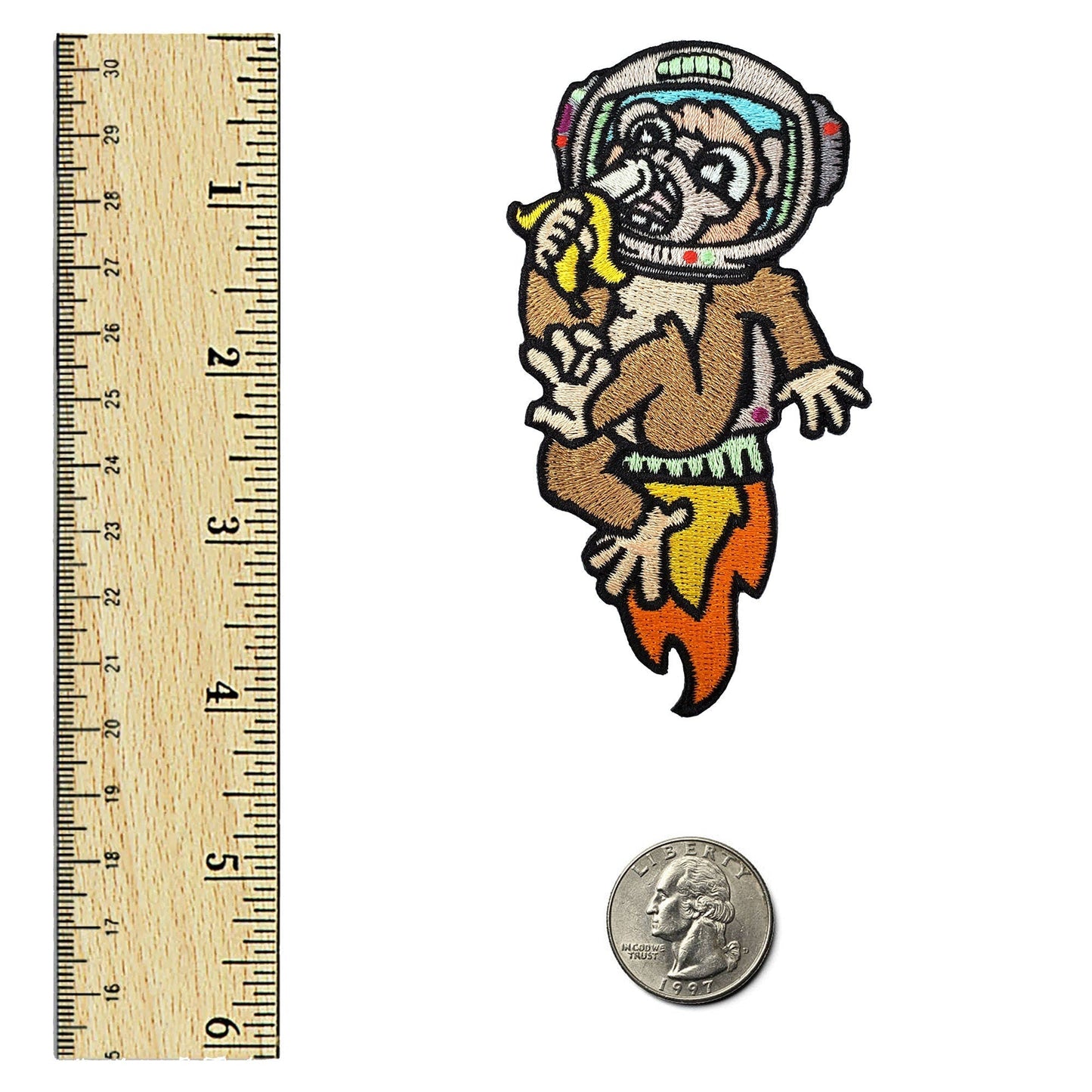 Astronaut Chimp Patch by Kolorspun