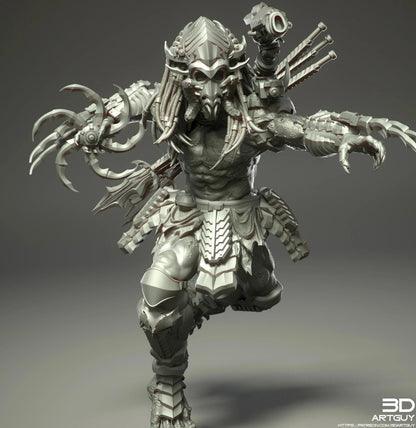 Apex Hunter by 3DArtGuy 50mm or 100m Miniature War Gaming Figure