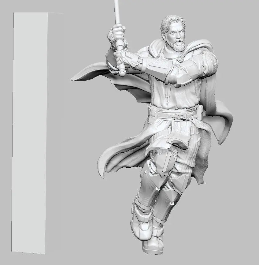 The General by 3DArtGuy 28/32mm scale, 50mm or 100m Miniature War Gaming Figure, Sci-fi, Proxy, Star Wars