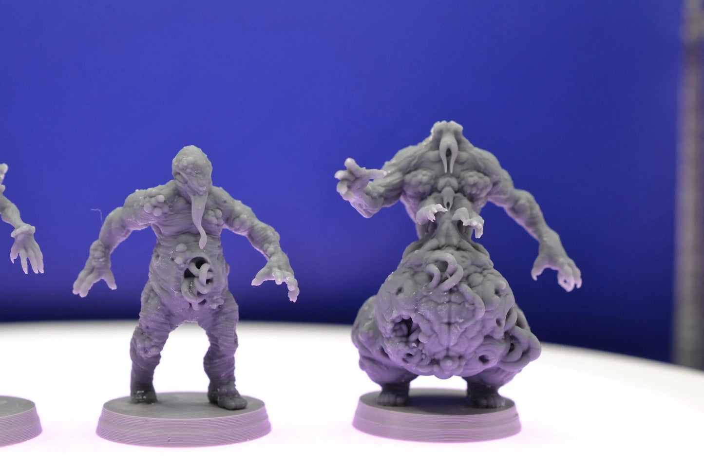 Malignant Grail Thralls by Papsikels Miniature, 4 Figures, 32mm Scale, War Gaming, Proxy for Trench Crusade, Warhammer, Nurgle