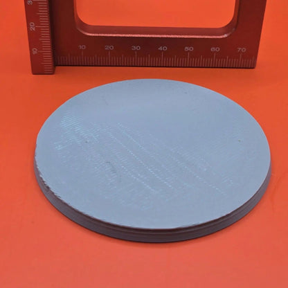 70mm Magnetic Round Bases for Miniatures, STL Printed Bases, Mini Bases, Magnetic, PLA Bases, 2mm bracing