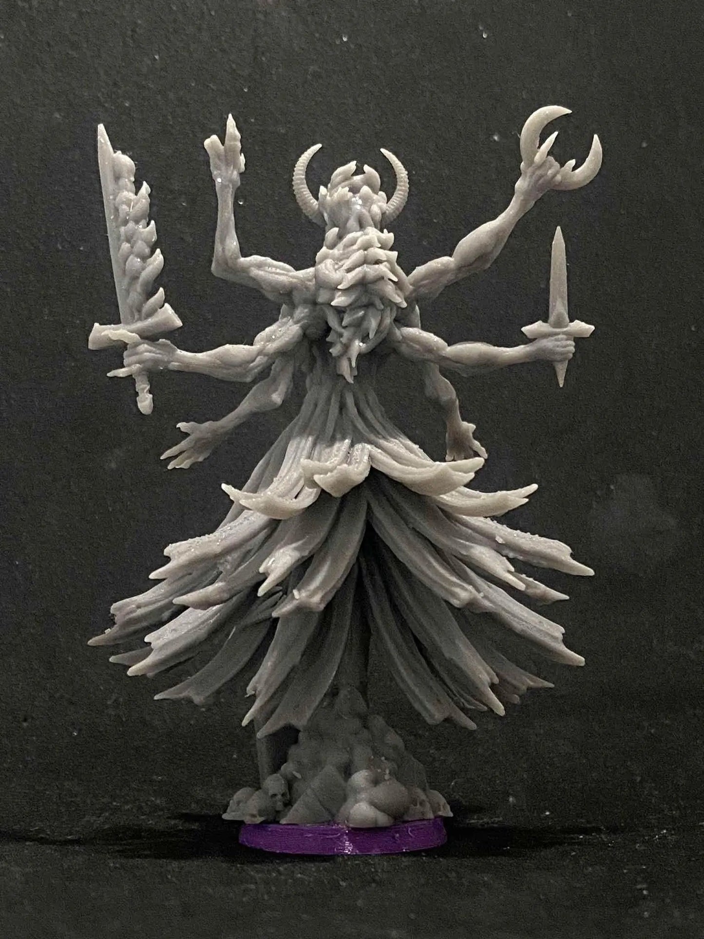Baphomet Sorcerer by Papsikels Miniature, 80mm Miniature, 32mm Scale, War Gaming, Proxy for Trench Crusade, Table top gaming
