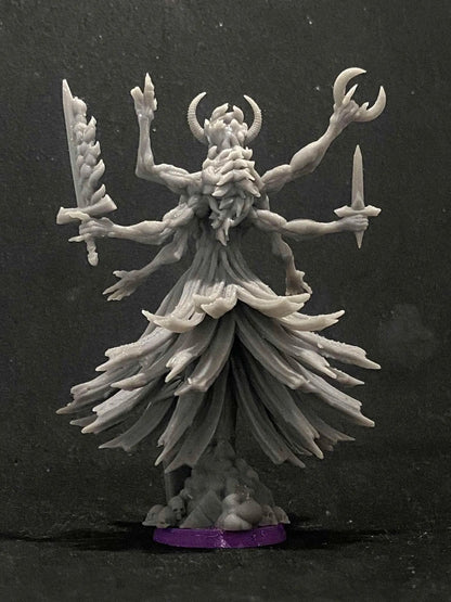 Baphomet Sorcerer by Papsikels Miniature, 80mm Miniature, 32mm Scale, War Gaming, Proxy for Trench Crusade, Table top gaming