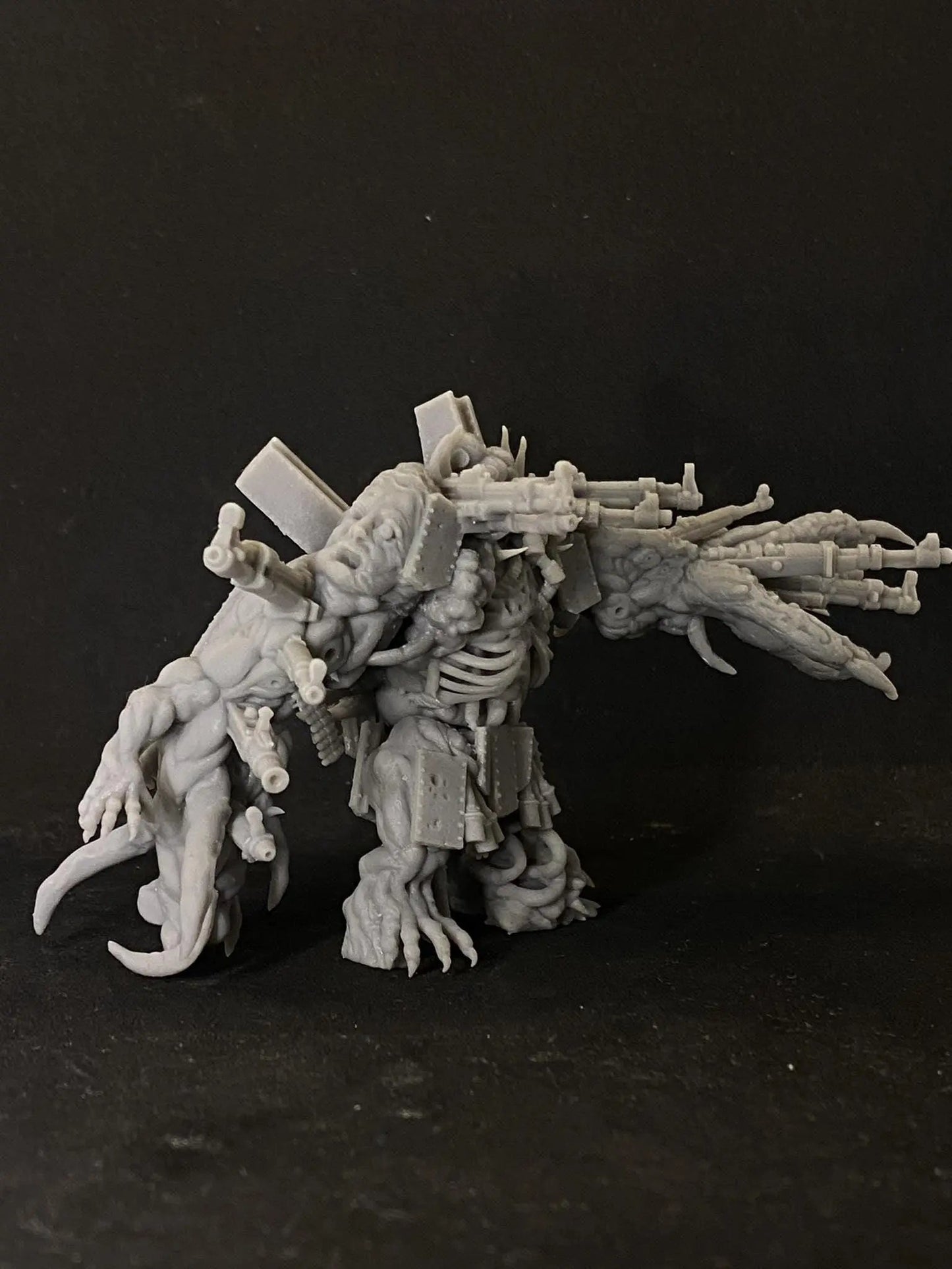MALIGNANT AMALGAM by Papsikels Miniature, 80mm Miniature, 28/32mm Scale, War Gaming, Proxy for Trench Crusade, Table top gaming, Black Grail