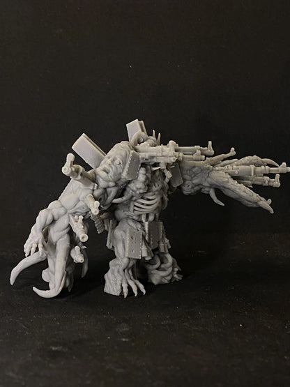 MALIGNANT AMALGAM by Papsikels Miniature, 80mm Miniature, 28/32mm Scale, War Gaming, Proxy for Trench Crusade, Table top gaming, Black Grail