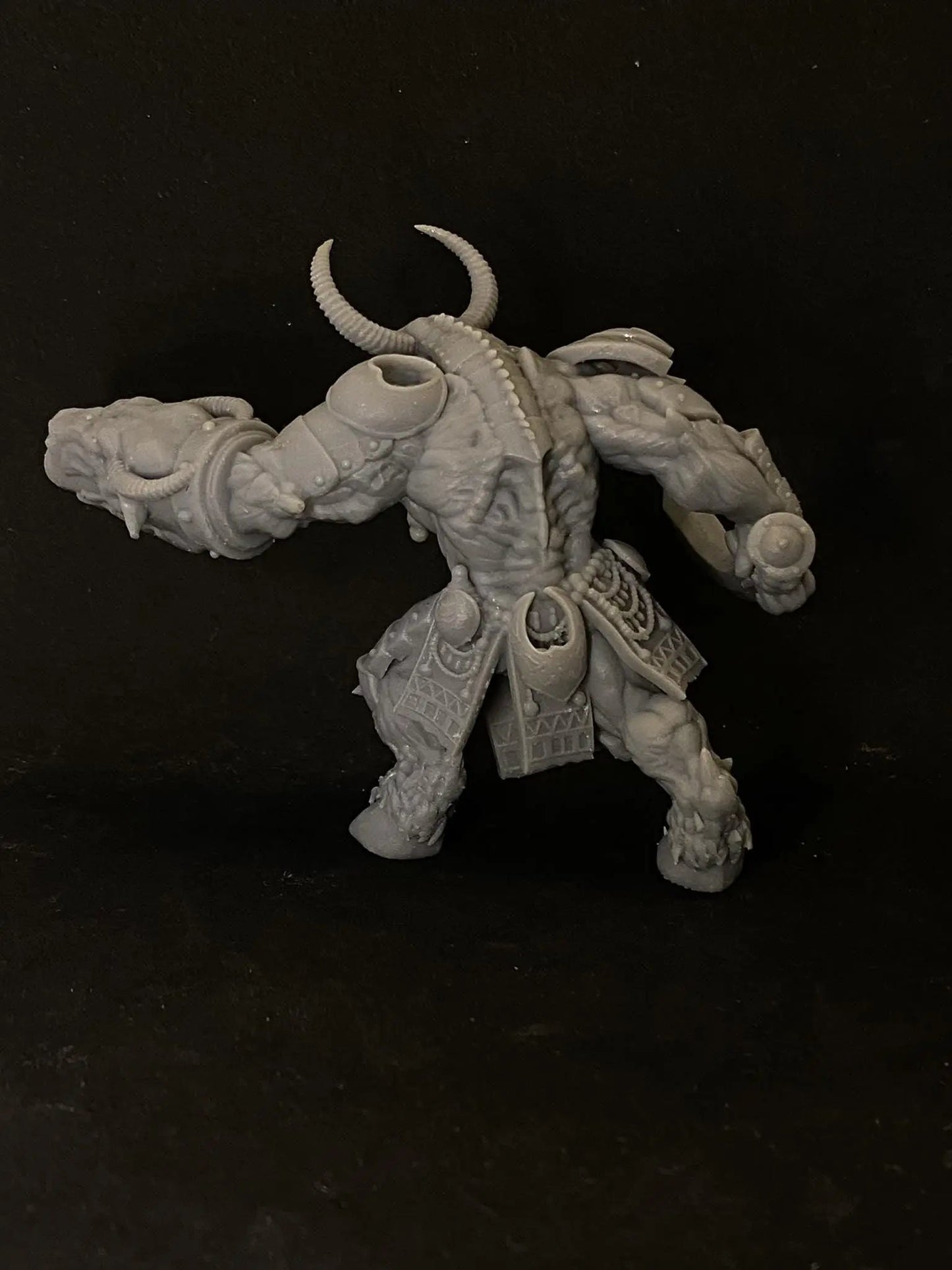Brazen Carabao by Papsikels Miniature, 80mm Miniature, 32mm Scale, War Gaming, Proxy: Trench Crusade, Table top gaming, Near Future, Fantasy