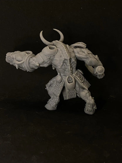 Brazen Carabao by Papsikels Miniature, 80mm Miniature, 32mm Scale, War Gaming, Proxy: Trench Crusade, Table top gaming, Near Future, Fantasy