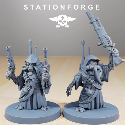 Scavenger Junkard by Station Forge 28/32mm Scale Miniature, 28mm tall, 10 Units, Proxy, Grimdark, Sci-Fi, OPR