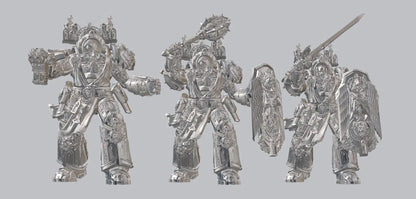 Grim Knight by 3DArtGuy 32mm scale, 50mm or 100mm, Miniature War Gaming Figure, Grim Dark, Proxy, Terminator, Death Wing, I, Angel