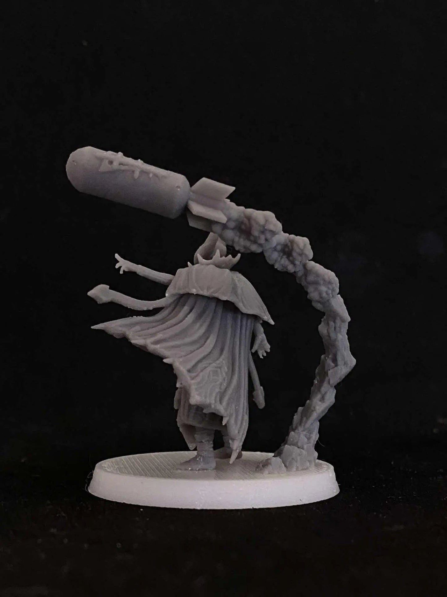 Siquijor Artillery Witch by Papsikels Miniature, 35mm Miniature, 32mm Heroic Scale, War Gaming, Proxy, Trench Crusade, Tabletop gaming