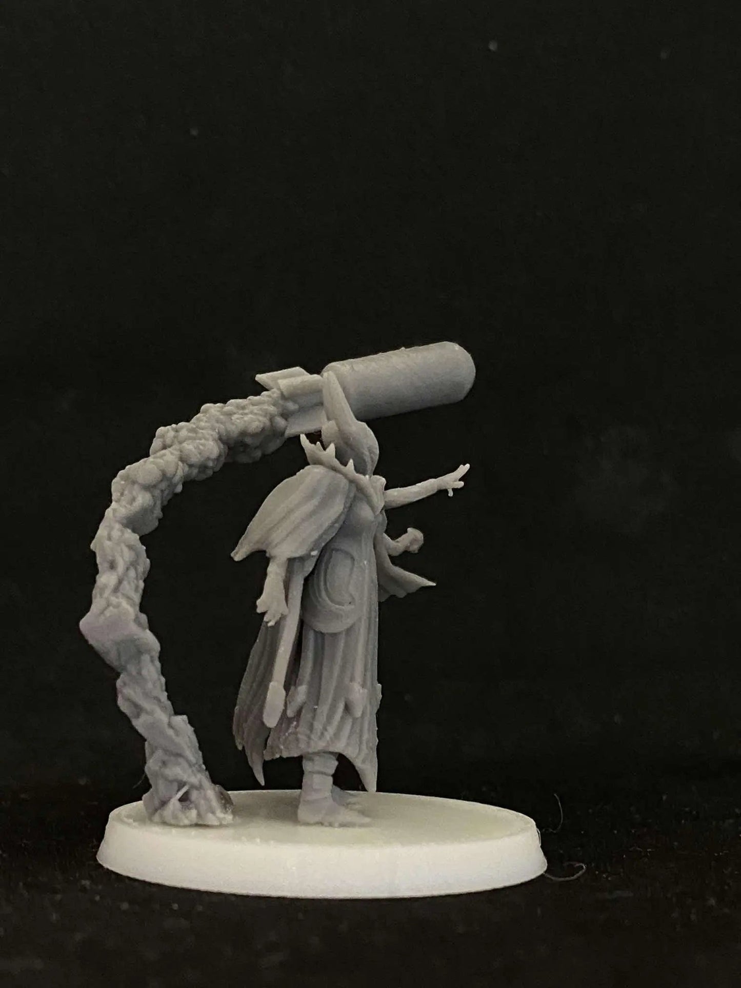 Siquijor Artillery Witch by Papsikels Miniature, 35mm Miniature, 32mm Heroic Scale, War Gaming, Proxy, Trench Crusade, Tabletop gaming