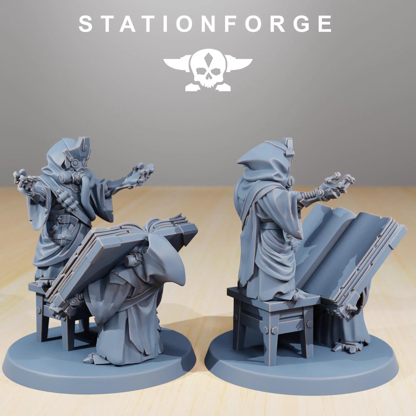 Scavenger Junkard by Station Forge 28/32mm Scale Miniature, 28mm tall, 10 Units, Proxy, Grimdark, Sci-Fi, OPR