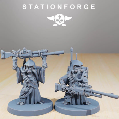 Scavenger Junkard by Station Forge 28/32mm Scale Miniature, 28mm tall, 10 Units, Proxy, Grimdark, Sci-Fi, OPR