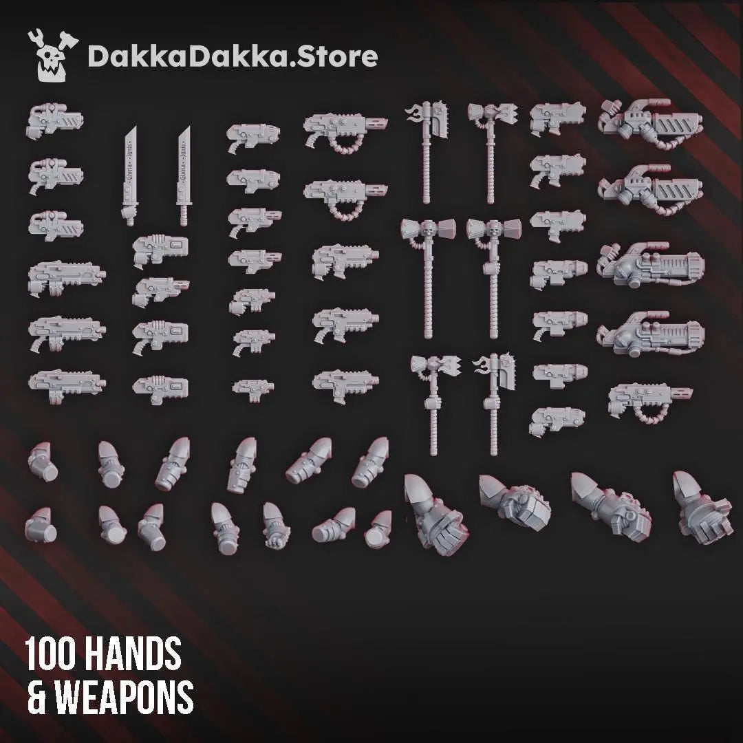 Ignisaurus Clan Warriors Storm Squad with Jetpacks by DakkaDakka 28/32mm Heroic Scale Miniature, 36mm tall, 5 Units