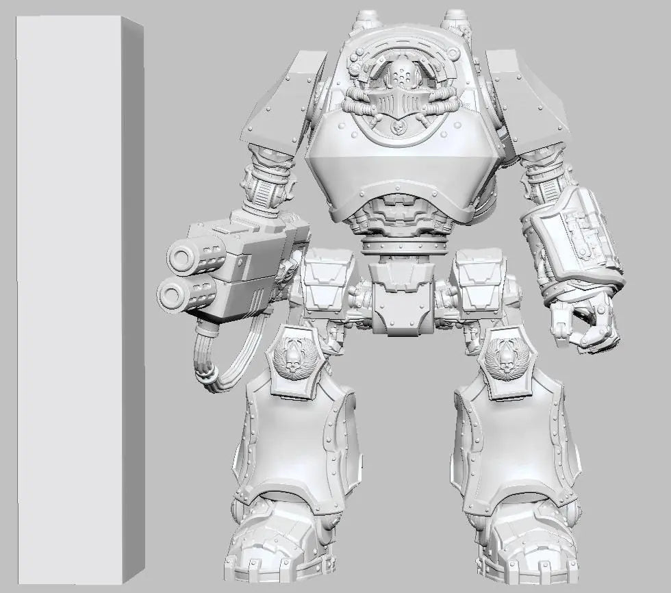 Venerable One by 3DArtGuy 32mm scale, 50mm or 100mm, Miniature War Gaming Figure