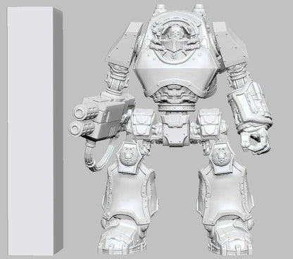 Venerable One by 3DArtGuy 32mm scale, 50mm or 100mm, Miniature War Gaming Figure
