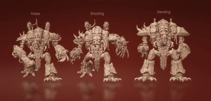 Corrupted Knight by 3DArtGuy 32mm scale, 50, 100, 185mm, Miniature War Gaming Figure