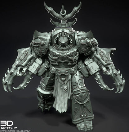 Giant Shark by 3DArtGuy 28/32mm scale, 50mm or 100mm, Miniature War Gaming Figure