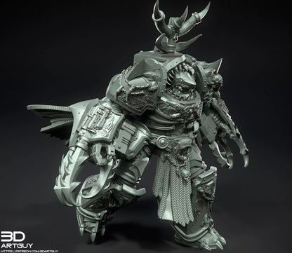 Giant Shark by 3DArtGuy 28/32mm scale, 50mm or 100mm, Miniature War Gaming Figure