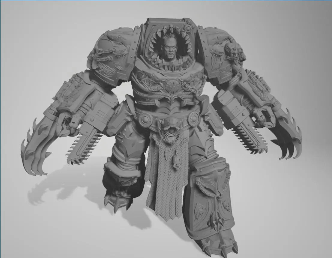 Giant Shark by 3DArtGuy 28/32mm scale, 50mm or 100mm, Miniature War Gaming Figure