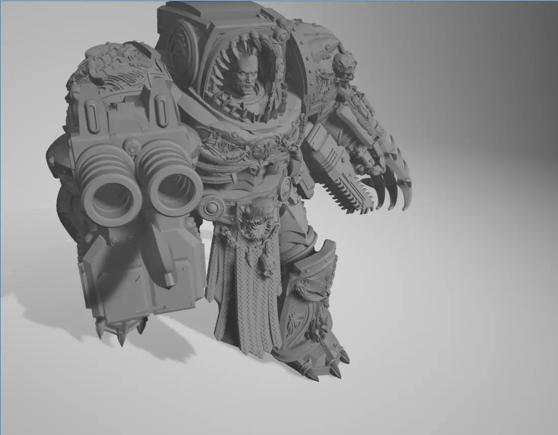 Giant Shark by 3DArtGuy 28/32mm scale, 50mm or 100mm, Miniature War Gaming Figure
