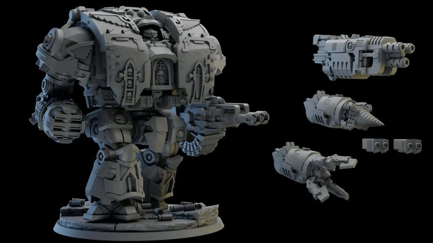 Omega War Hulk by Ghamak Heroic 28/32mm Scale Miniature, 98mm tall