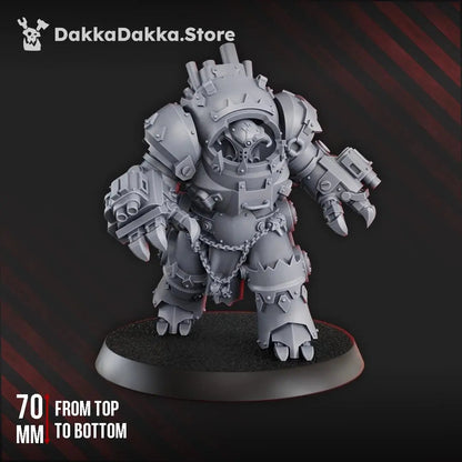 Gorgwork Mechdread by DakkaDakka 28mm Heroic Scale Miniature, 70mm tall