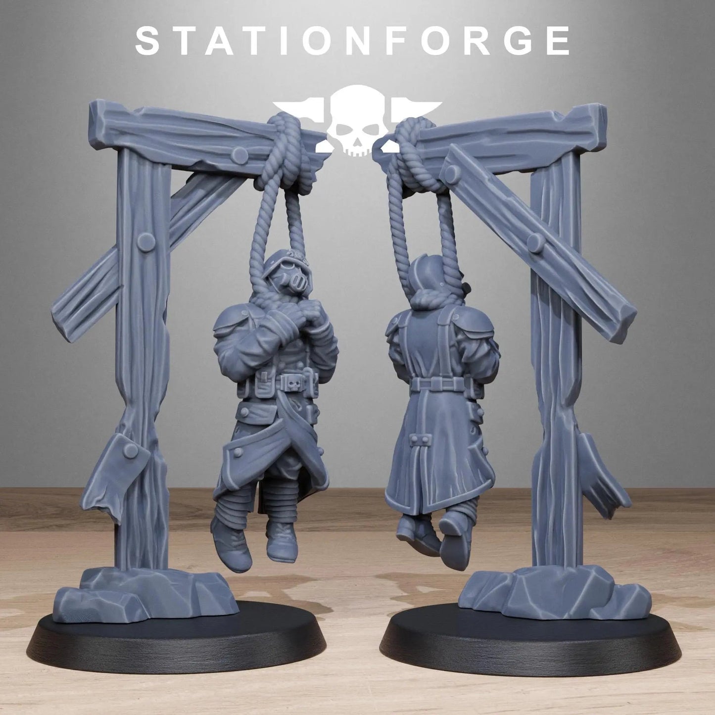 GrimGuard Objective Markers by Station Forge 28/32mm Heroic Scale Miniature, 10 Markers, Proxy, Grimdark, Sci-Fi, OPR, Trench Crusade