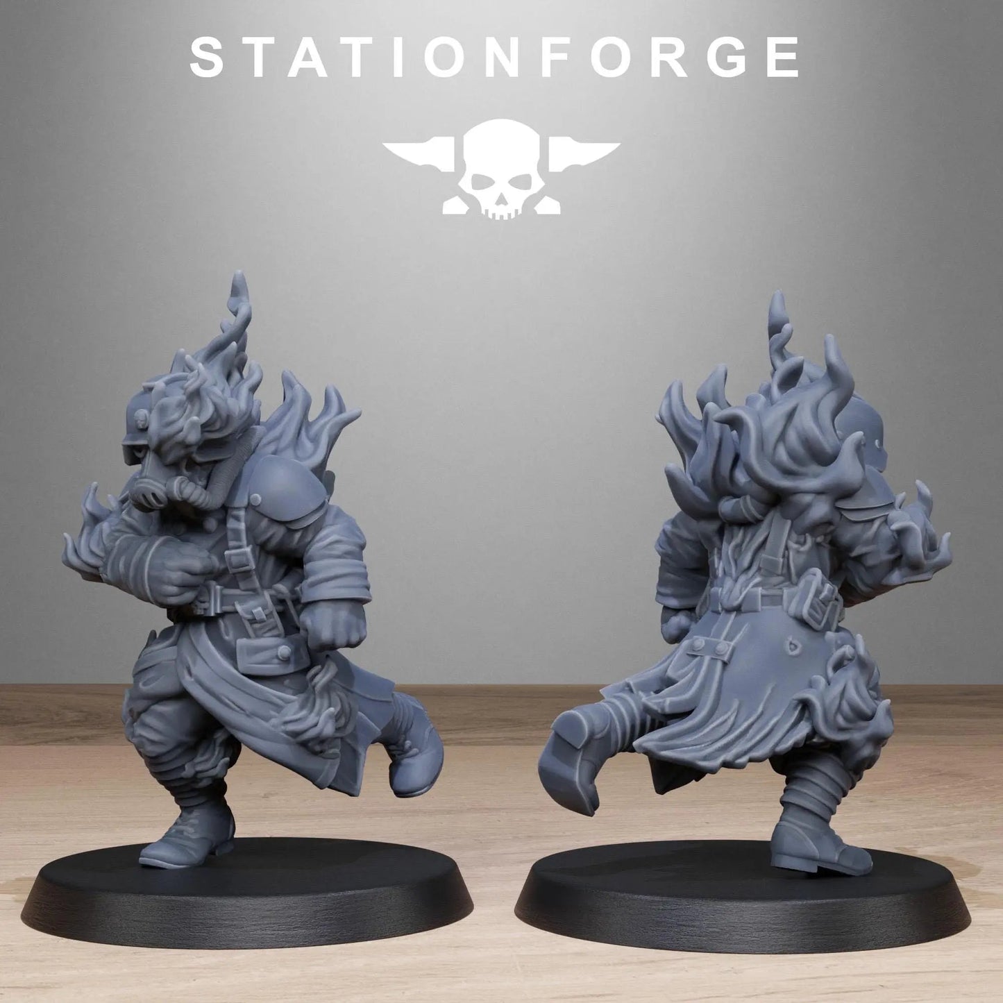 GrimGuard Objective Markers by Station Forge 28/32mm Heroic Scale Miniature, 10 Markers, Proxy, Grimdark, Sci-Fi, OPR, Trench Crusade