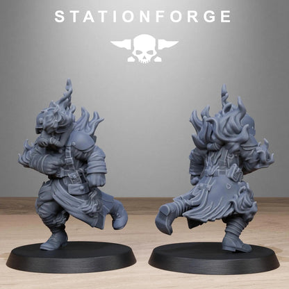GrimGuard Objective Markers by Station Forge 28/32mm Heroic Scale Miniature, 10 Markers, Proxy, Grimdark, Sci-Fi, OPR, Trench Crusade