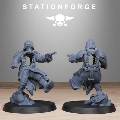 GrimGuard Objective Markers by Station Forge 28/32mm Heroic Scale Miniature, 10 Markers, Proxy, Grimdark, Sci-Fi, OPR, Trench Crusade