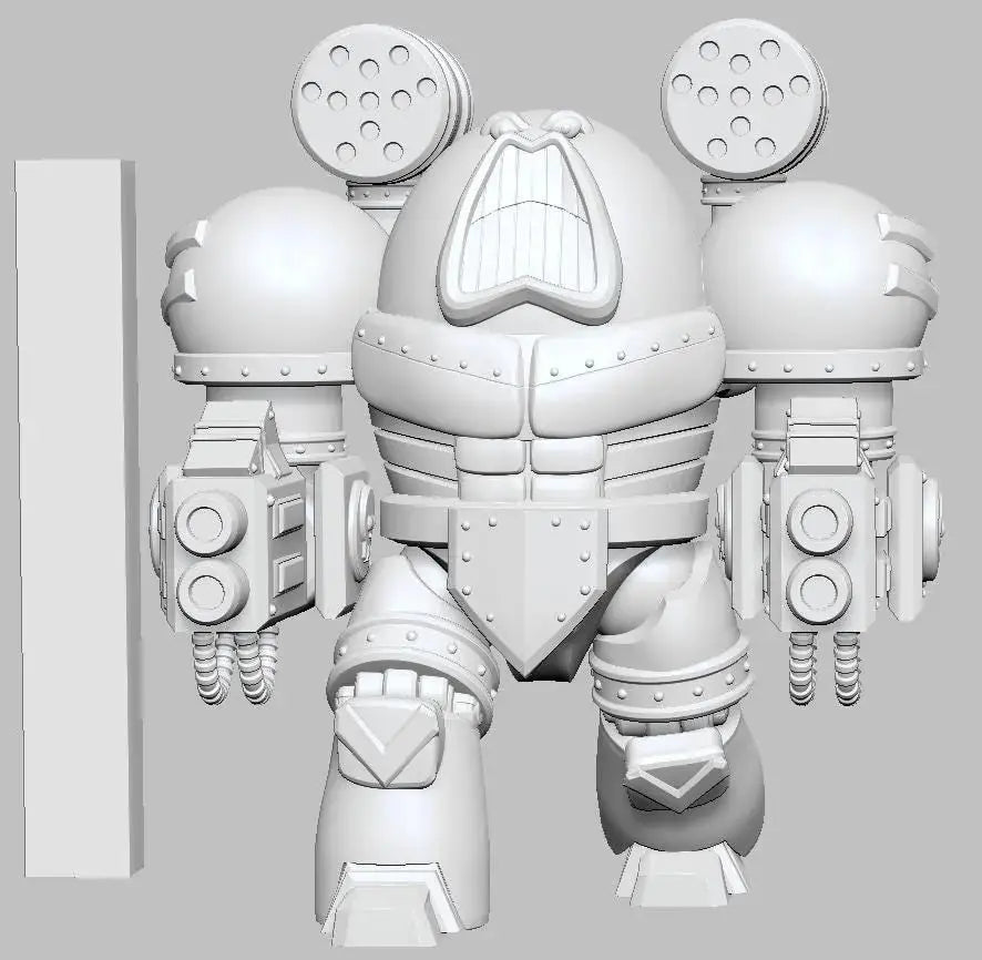 Star Defender Titan by 3DArtGuy 28/32mm scale, 85mm, Miniature War Gaming Figure, Grim Dark, Space, Proxy, Space King
