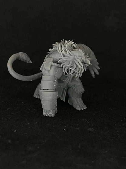 Lions of Habibi by Papsikels Miniature, 45mm Miniature, 32mm Heroic Scale, War Gaming, Proxy, Trench Crusade, Tabletop gaming