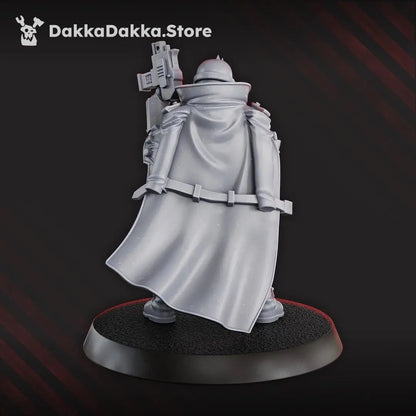 Maverick Cultists Commander by DakkaDakka 28mm Heroic Scale Miniature, 30mm tall, Proxy, Warcells, Sci-Fi, OPR, Trench Crusade