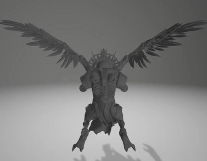 Blood Host Blood Cherub by 3DArtGuy 32mm scale, 50mm or 100mm, Miniature War Gaming Figure, Grim Dark, Proxy, Cherub