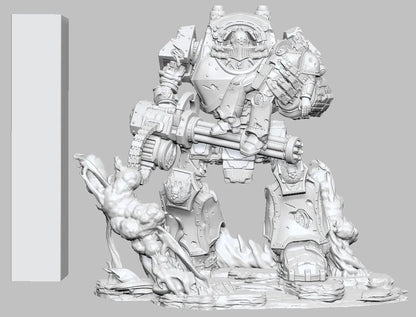 Venerable One by 3DArtGuy 32mm scale, 50mm or 100mm, Miniature War Gaming Figure