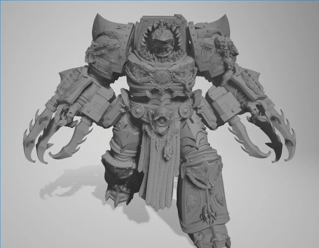 Giant Shark by 3DArtGuy 28/32mm scale, 50mm or 100mm, Miniature War Gaming Figure