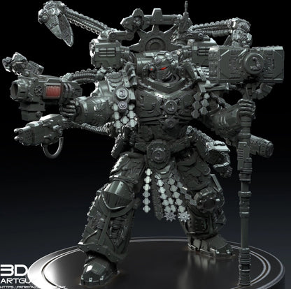 The Relentless One by 3DArtGuy 32mm scale, 50mm or 100mm, Miniature War Gaming Figure