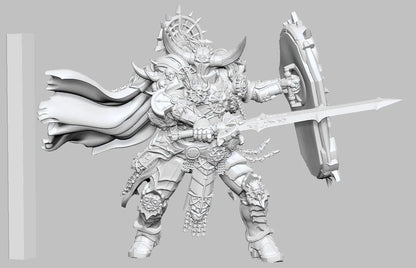 Herald of the Apocalypse by 3DArtGuy 32mm scale, 50mm or 100mm, Miniature War Gaming Figure