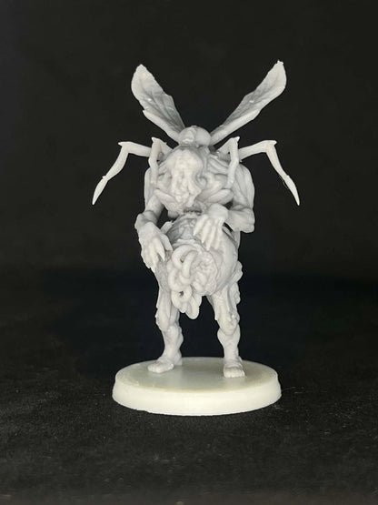Malignant Fly Grail Thralls by Papsikels Miniature, 4 Figures, 28/32mm Scale, War Gaming, Proxy for Trench Crusade