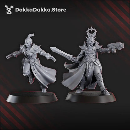 Liquidation Team of Ordine Vendetta by DakkaDakka 28/32mm Heroic Scale Miniature, 32mm tall, 12 Units, Proxy, Grimdark, Sci-Fi, OPR