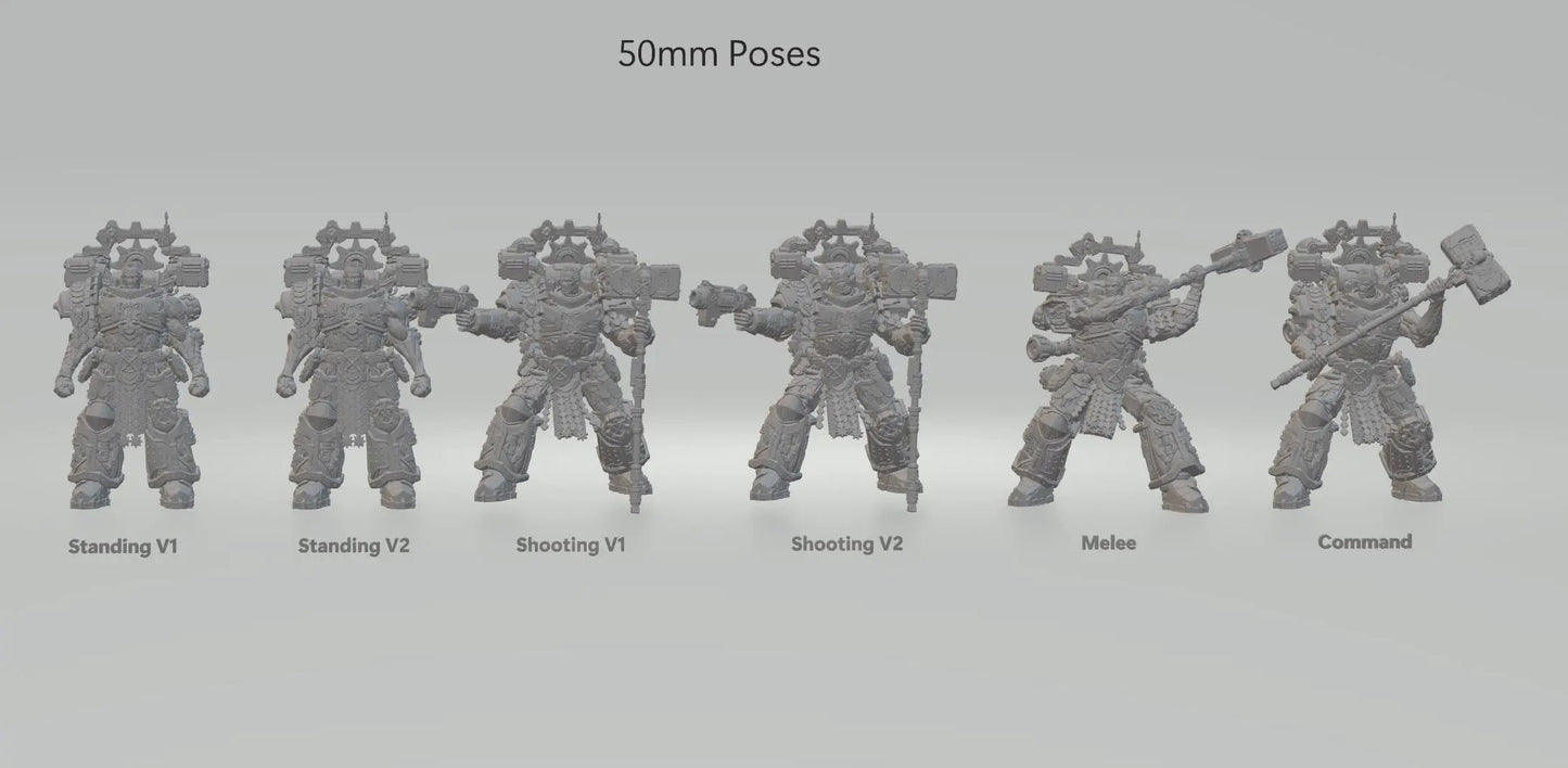 The Relentless One by 3DArtGuy 32mm scale, 50mm or 100mm, Miniature War Gaming Figure