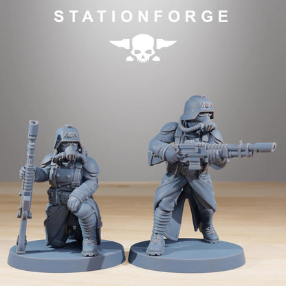 Grim Guard Sister of War by Station Forge – Resin Printed Grimdark Squad (28/32mm)