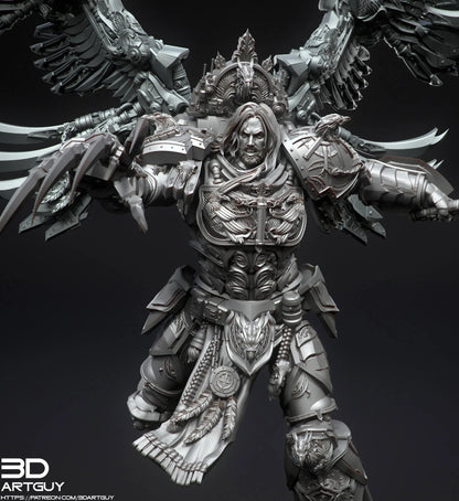 Bird Ninja by 3DArtGuy 28/32mm scale, 50mm or 100m Miniature War Gaming Figure