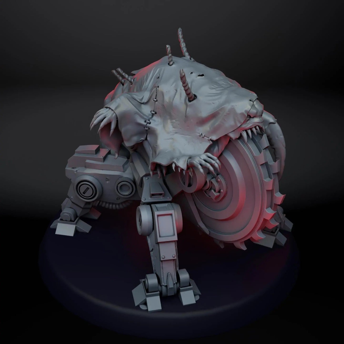 Abomination by Ratman Forge, 28/32mm scale miniature, 78x82mm
